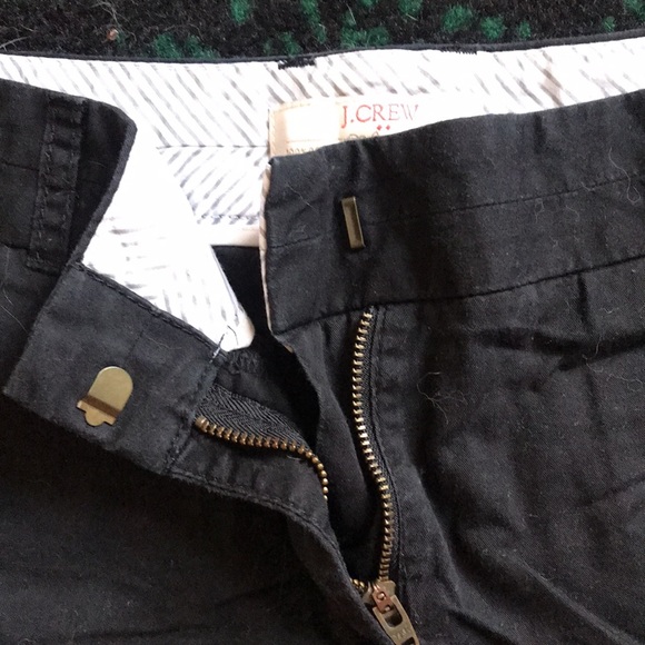 J. Crew Chino Black Shorts Size 4 - Picture 4 of 4